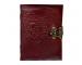 Embossed Heart Love Leather Journal Blank Dairy Note Book Handmade Paper 120 Pages